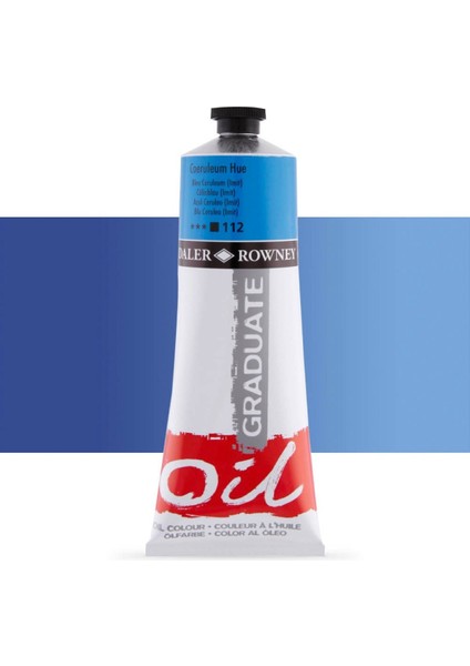 Graduate Yağlı Boya 200ML 112 Coeruleum Hue