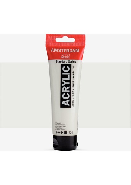 Amsterdam Akrilik Boya 120ML Titanium White 105