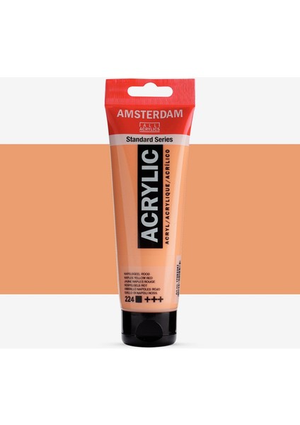 Amsterdam Akrilik Boya 120ML Naples Yellow Red 224