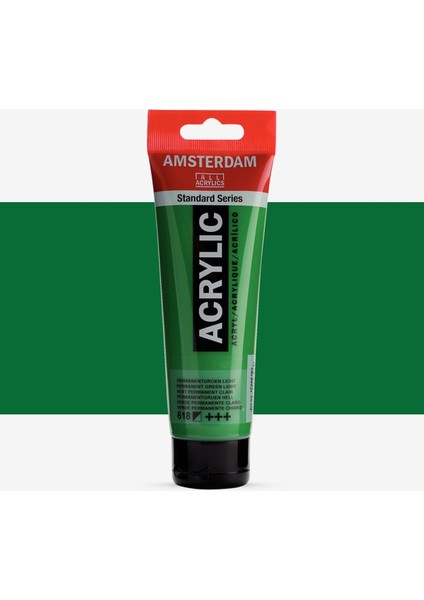 Amsterdam Akrilik Boya 120ML Permanent Green Light 618