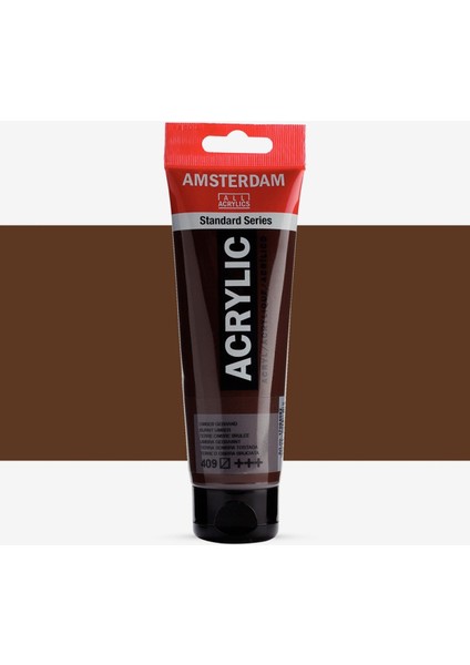 Amsterdam Akrilik Boya 120ML Burnt Umber 409