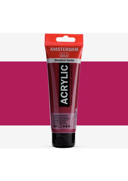Amsterdam Akrilik Boya 120ML Permanent Red Violet 567