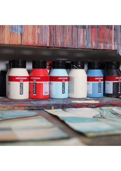 Amsterdam Acrylic 500ML Full Set 90 Adet - Akrilik Boya Tüm Renkler fiyatları
