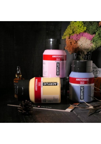 Amsterdam Acrylic 500ML Full Set 90 Adet - Akrilik Boya Tüm Renkler modelleri