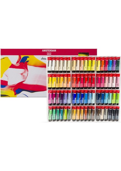 Amsterdam Standard Series Acrylics All Color Set 90X20ML - Akrilik Boya