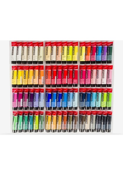 Amsterdam Acrylic Set 72X20ML - Akrilik Boya fiyatları