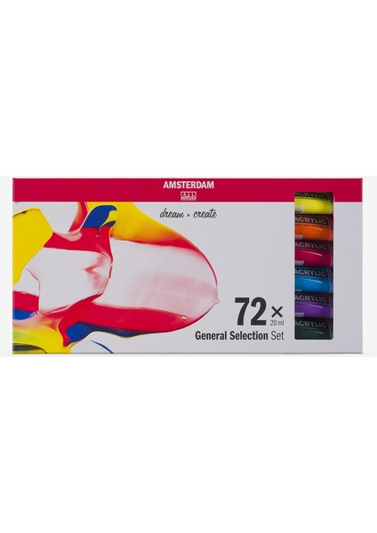 Amsterdam Acrylic Set 72X20ML - Akrilik Boya modelleri
