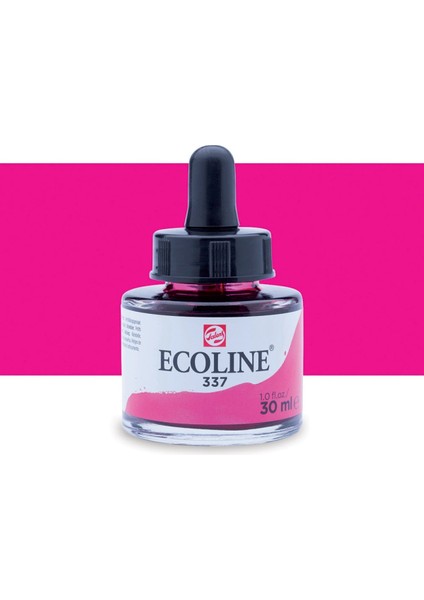 Ecoline Sıvı Suluboya Mürekkep 30ML Magenta 337