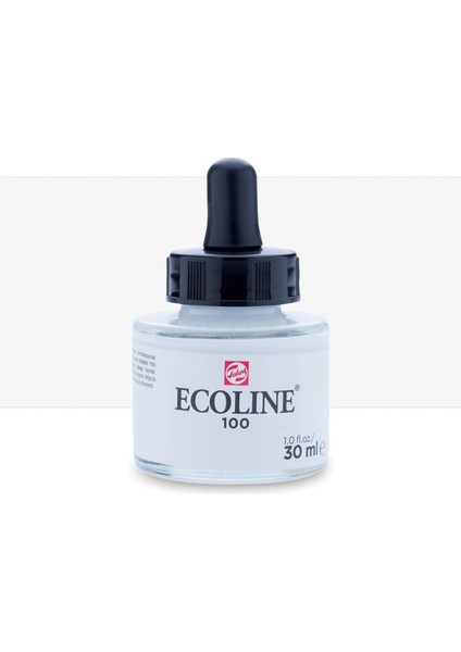 Ecoline Sıvı Suluboya Mürekkep 30ML White 100