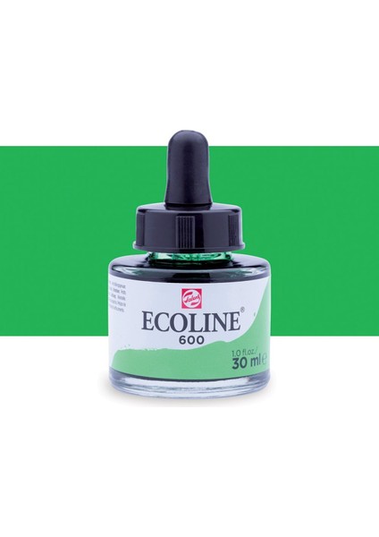 Ecoline Sıvı Suluboya Mürekkep 30ML Green 600
