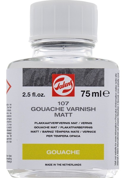 Gouache Varnish Matt 107 Guaj Boya Vernik Mat 75ML
