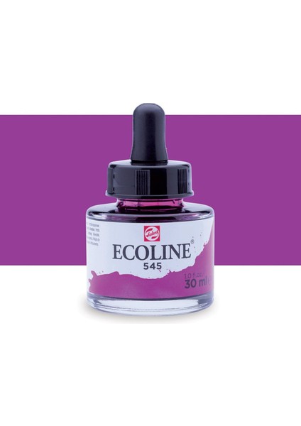 Ecoline Sıvı Suluboya Mürekkep 30ML Red Violet 545