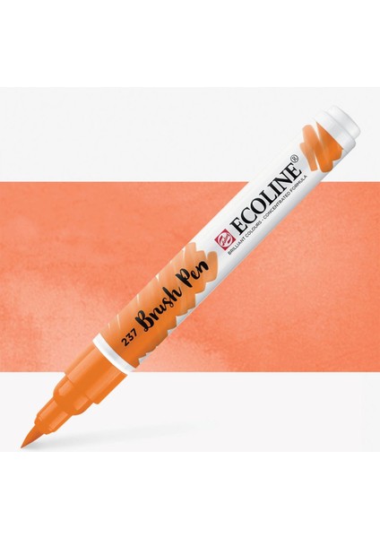 Ecoline Suluboya Brush Pen Deep Orange 237