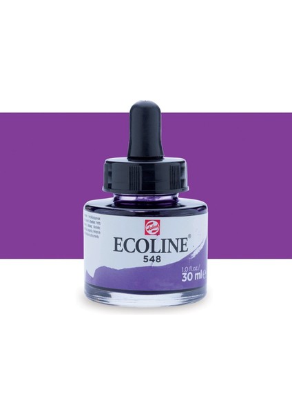 Ecoline Sıvı Suluboya Mürekkep 30ML Blue Violet 548