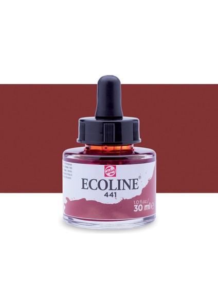 Ecoline Sıvı Suluboya Mürekkep 30ML Mahogany 441