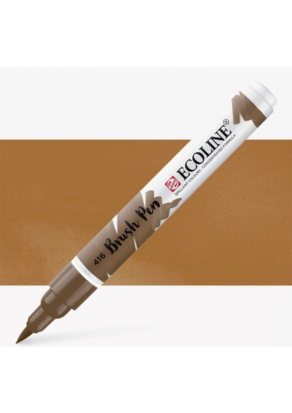 Ecoline Suluboya Brush Pen Sepia 416