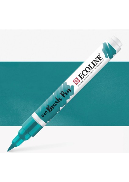 Ecoline Suluboya Brush Pen Bluish Green 640