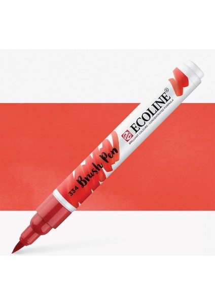 Ecoline Suluboya Brush Pen Scarlet 334