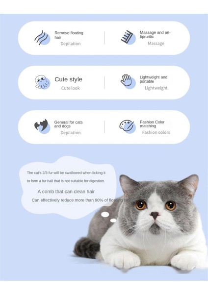 Pire Giderme Epilasyon Masajı Denizanası Şekli Evcil Hayvan Tarağı (Yurt Dışından) fırsatları