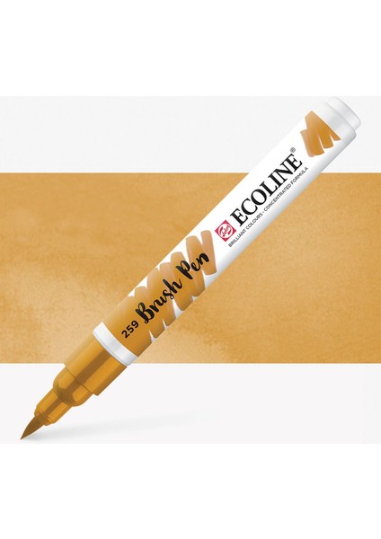 Ecoline Suluboya Brush Pen Sand Yellow 259
