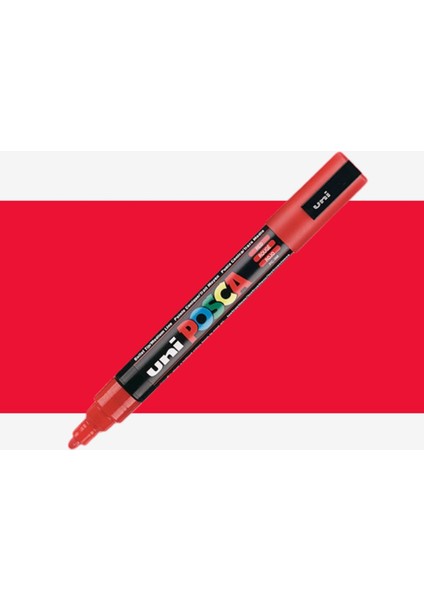 Posca Marker Pc-5m (1.8-2.5mm) Kırmızı