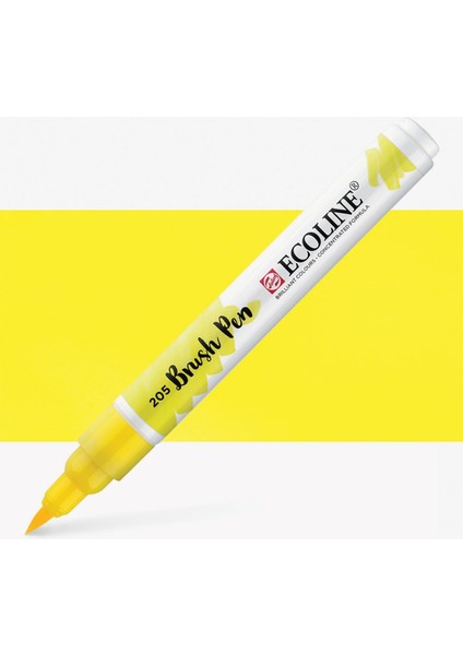 Ecoline Suluboya Brush Pen Lemon Yellow 205