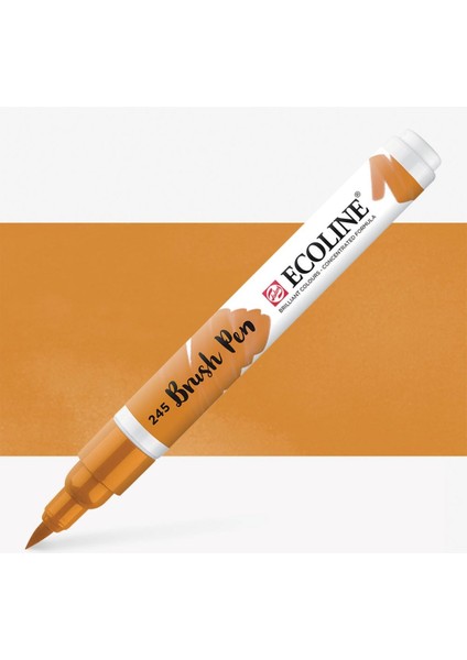 Ecoline Suluboya Brush Pen Saffron Yellow 245