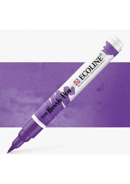 Ecoline Suluboya Brush Pen Blue Violet 548