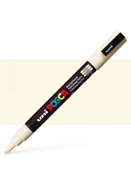 Posca Marker Pc-3m (0.9-1.3mm) Fildişi