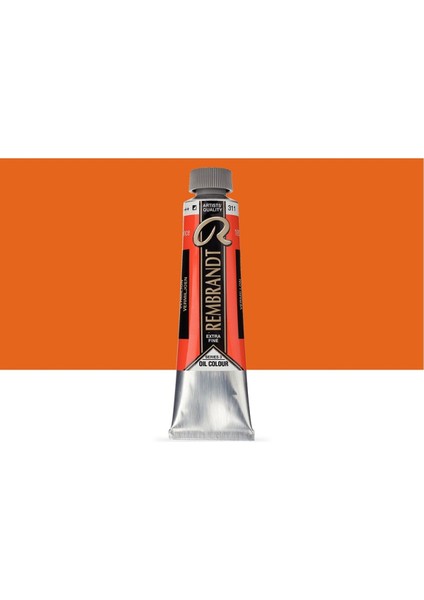 Rembrandt Yağlı Boya 40ML Permanent Vermilion 311 S.3