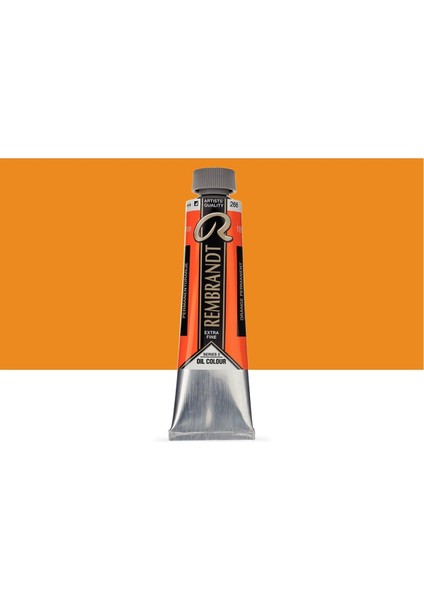Rembrandt Yağlı Boya 40ML Permanent Orange 266 S.3