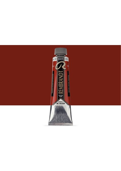 Rembrandt Yağlı Boya 40ML Transparent Oxide Red 378 S.3