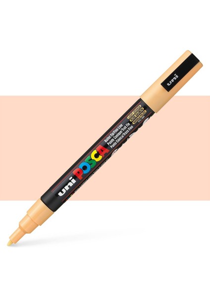 Posca Marker Pc-3m (0.9-1.3mm) Açık Turuncu