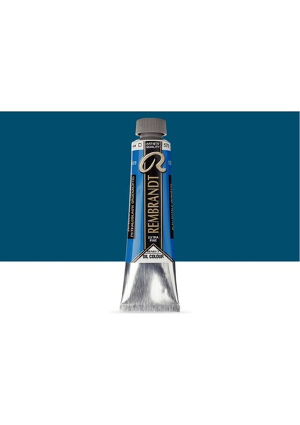 Rembrandt Yağlı Boya 40ML Phthalo Blue Green 576 S.3