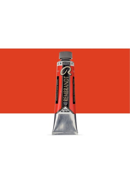 Rembrandt Yağlı Boya 40ML Permanent Red Medium 377 S.3