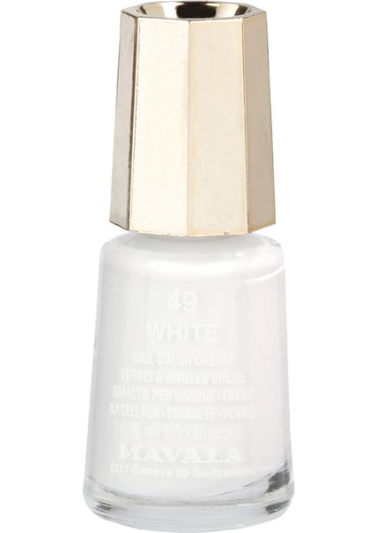 Mini Oje No :49 White