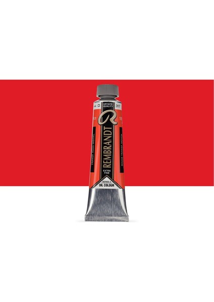Rembrandt Yağlı Boya 40ML Transparent Red Medium 317 S.3