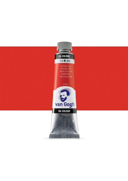 Van Gogh Yağlı Boya 40ML Azo Red Light 312 S.1