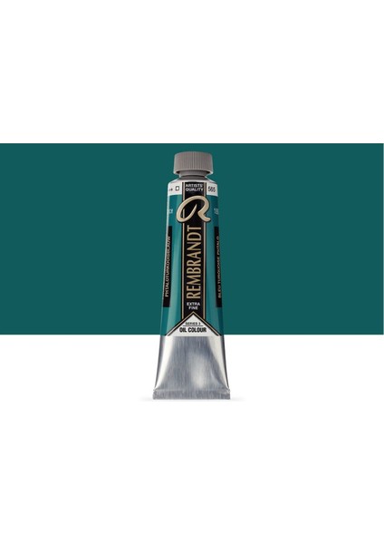 Rembrandt Yağlı Boya 40ML Phthalo Turquoise Blue 565 S.3