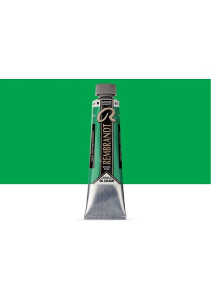 Rembrandt Yağlı Boya 40ML Emerald Green 615 S.2