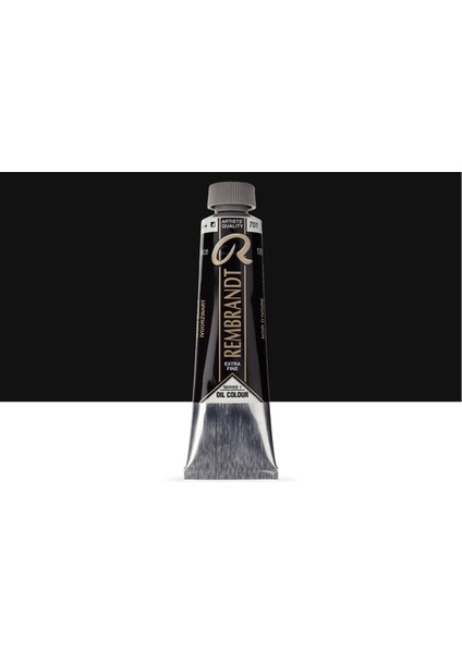 Rembrandt Yağlı Boya 40ML Ivory Black 701 S.1