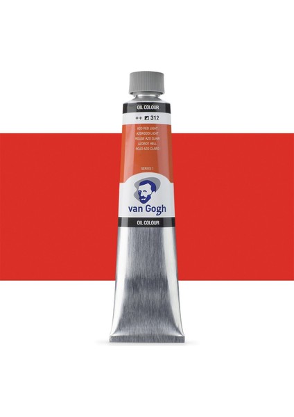 Van Gogh Yağlı Boya 200ML Azo Red Light 312 S.1