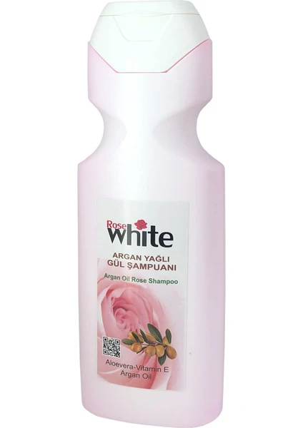 Rose White Argan Yağlı Gül Şampuanı 500 ml