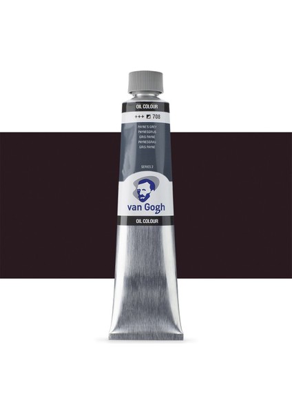 Van Gogh Yağlı Boya 200ML Paynes Grey 708 S.2