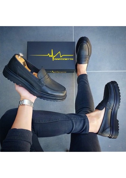Yeni Sezon Hakiki Deri Siyah Günlük Erkek Ayakkabı fiyatları