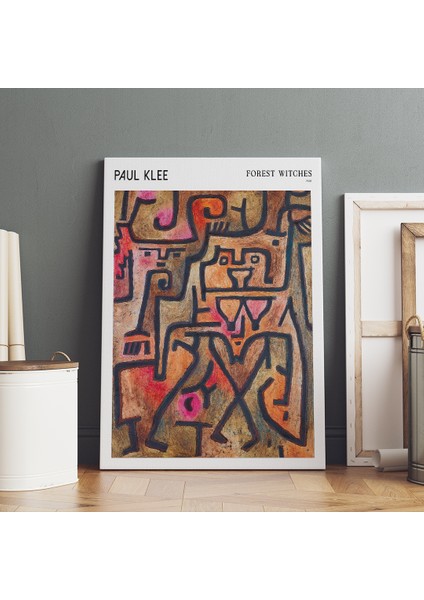 Paul Klee Orman Cadıları Kanvas Tablo