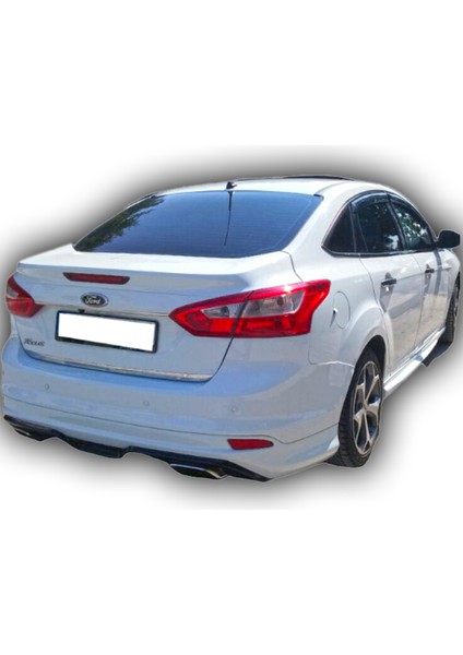 Ford Focus 3 Sedan Makyajlı - Makyajsız Arka Ek (Plastik)