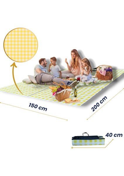 Plaj Örtüsü, Piknik Örtüsü, Kamp Örtüsü 150CM-200CM