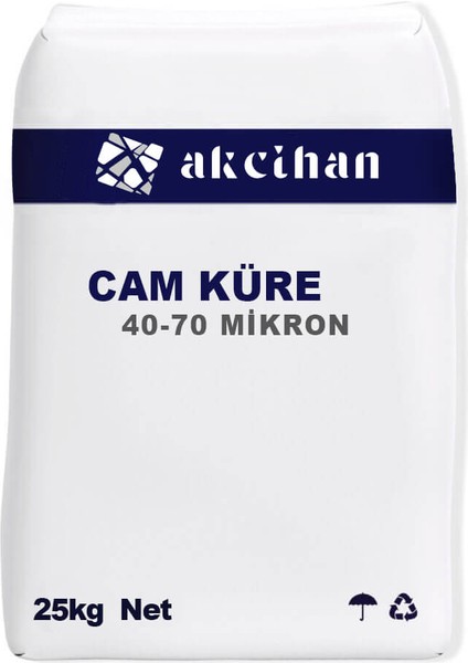 Kumlama Kumu Cam Kürecik 40-70MIKRON 25 kg