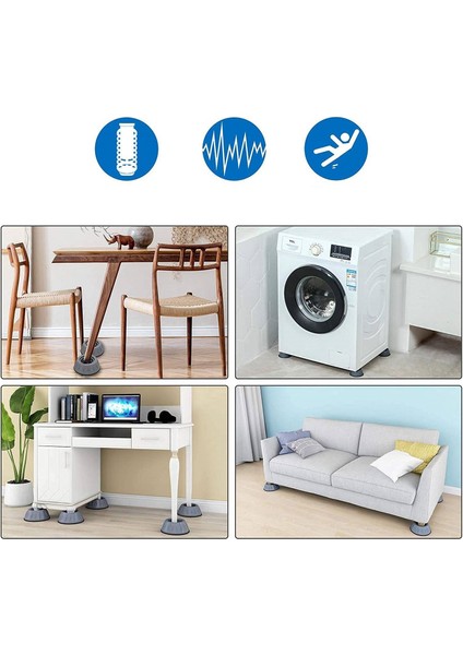 Titreşim Önleyici Kauçuk 8 Adet S.langston Design 718580